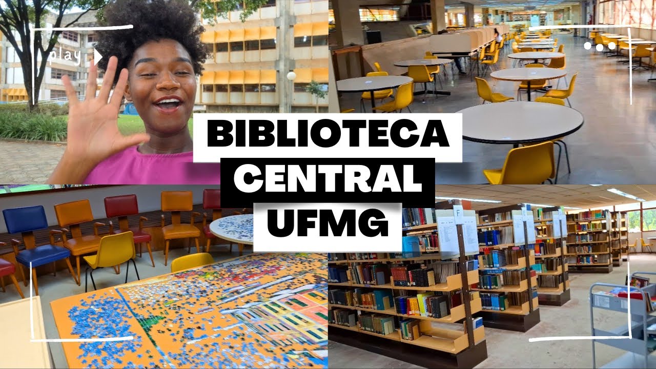 🔥 TOUR UFMG I Entre comigo na Biblioteca Central e descubra tudo!