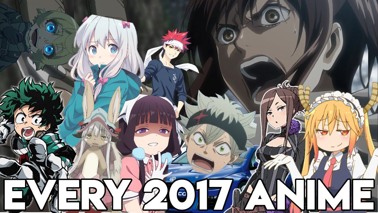 Every 2017 Anime Reviewed in Ten Words or Less