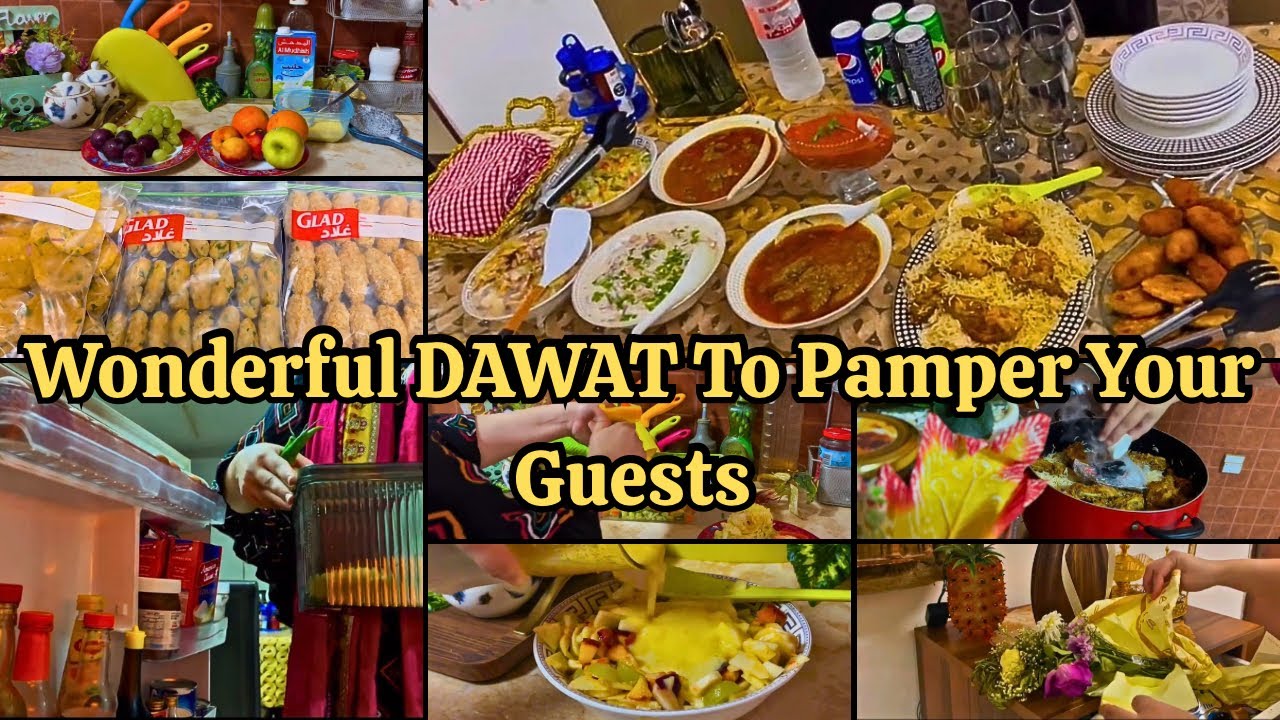 American Guest Ki Dawat🇺🇸Easy Dawat Planning & Preparation👩‍🍳10 Dishes With Easy Method🙋🏼‍♀️