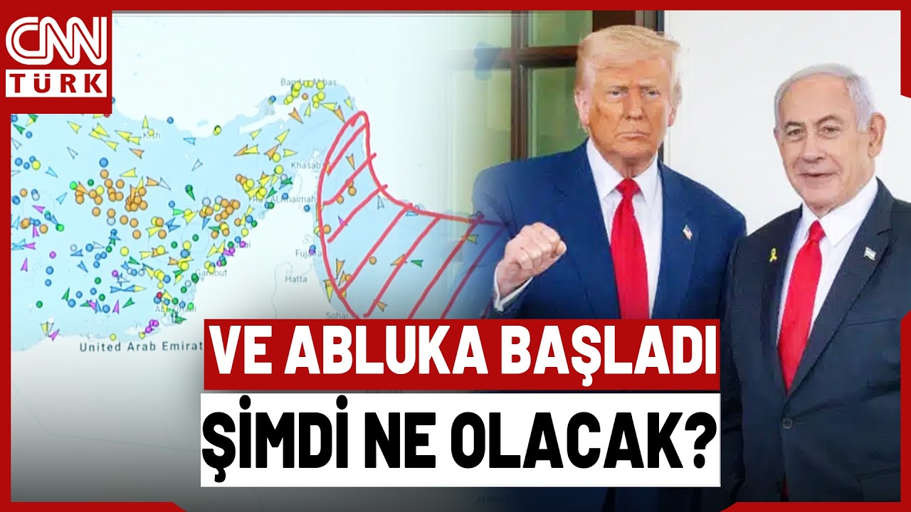 SON DAKİKA🚨ABD'nin Ablukası Başladı, H&uuml;rm&uuml;z'de Her An Deniz Savaşı &Ccedil;ıkabilir! Şimdi Ne Olacak?