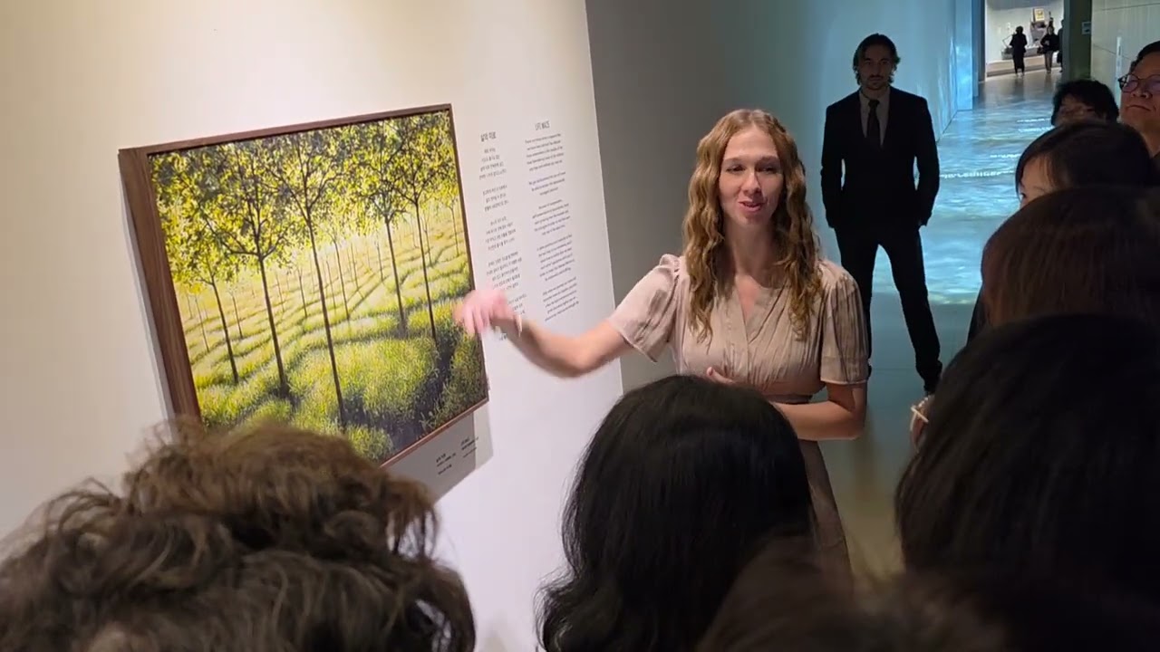 아키아나 크래매릭 AKIANE KRAMARIK 2025.11.2.촬영 사랑의교회 미술인선교회 전시장 투어 작품설명