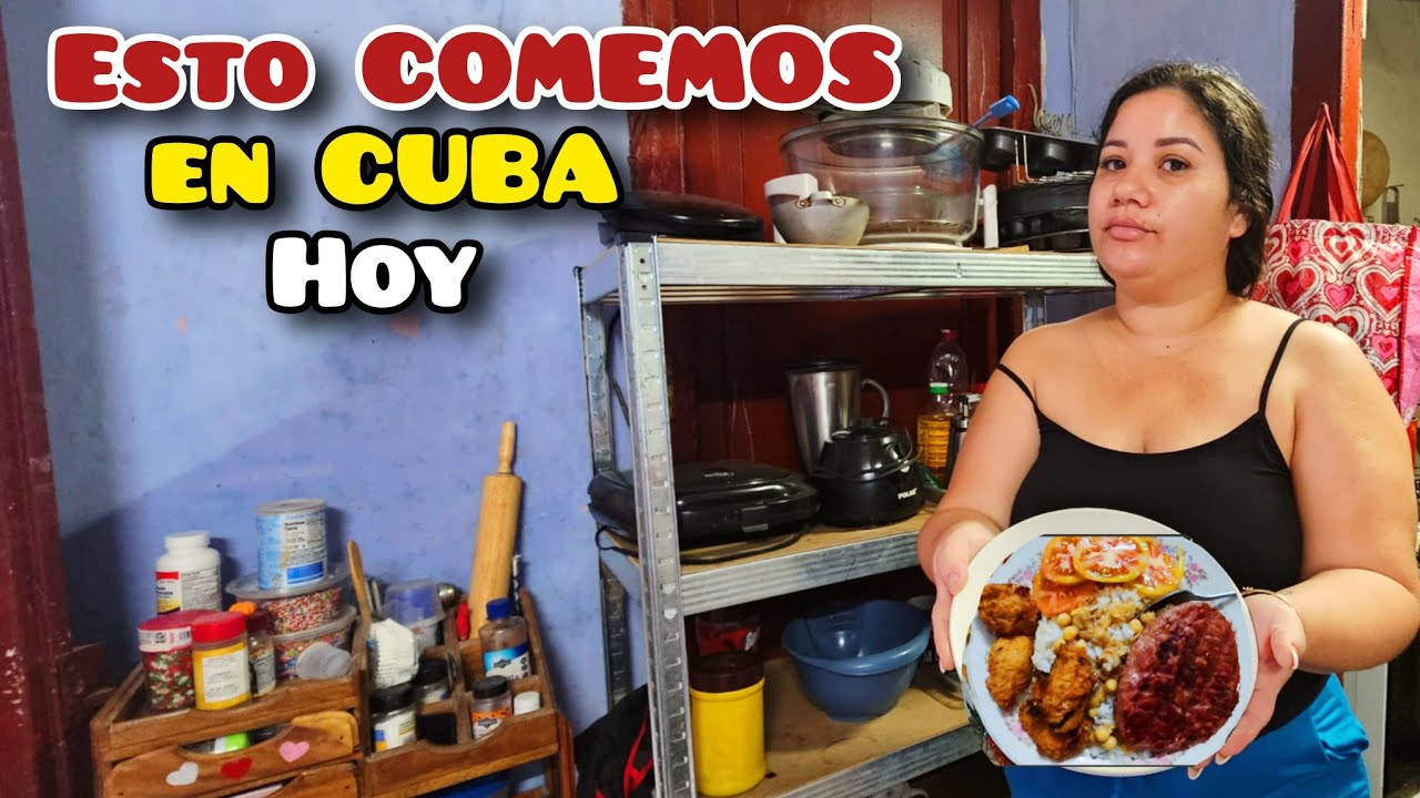 Comer en CUBA🇨🇺 es un LUJO 😣| La DURA Realidad Esto es lo que COME EL CUBANO ⁉️