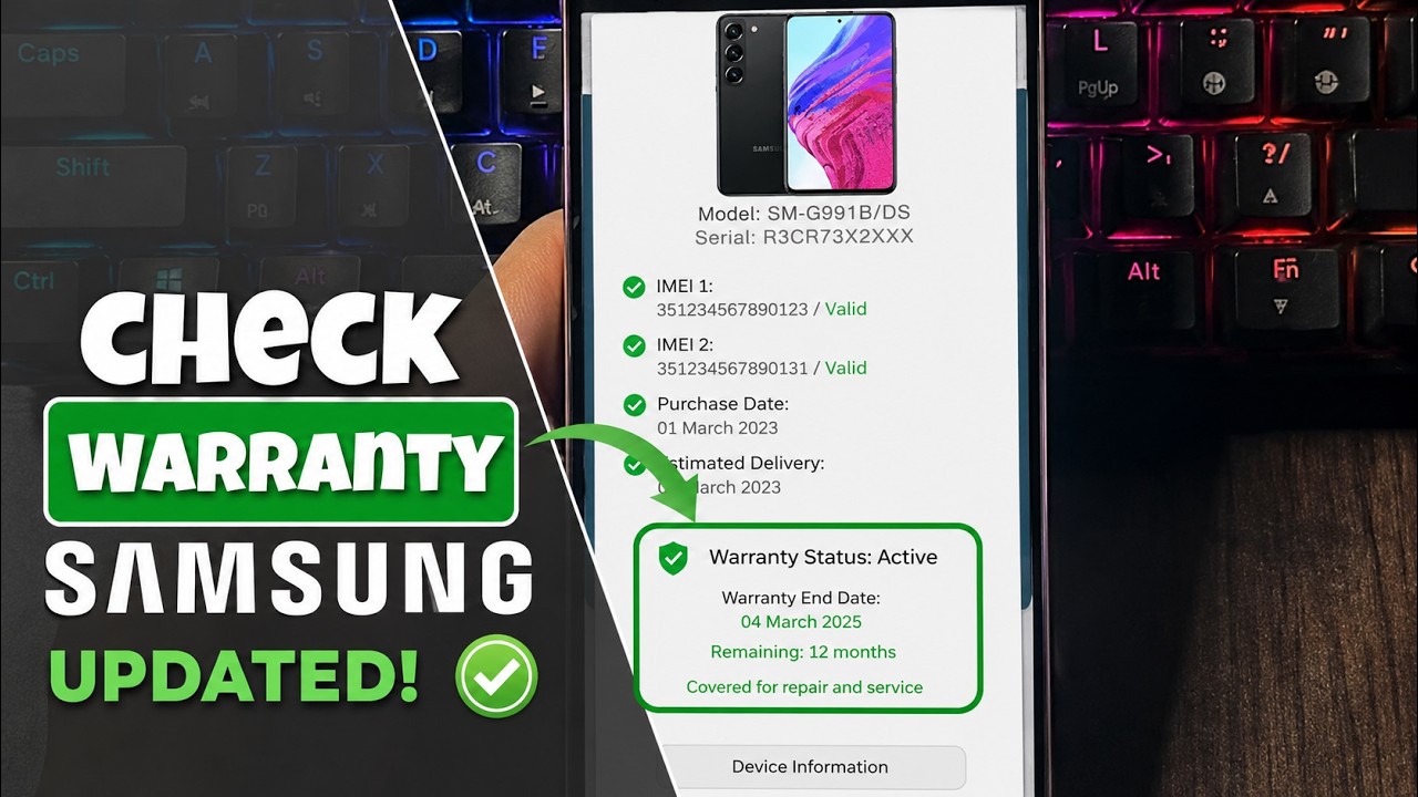 How to Check Warranty of Samsung Phone Online! (Check Warranty of Any Samsung Phone)