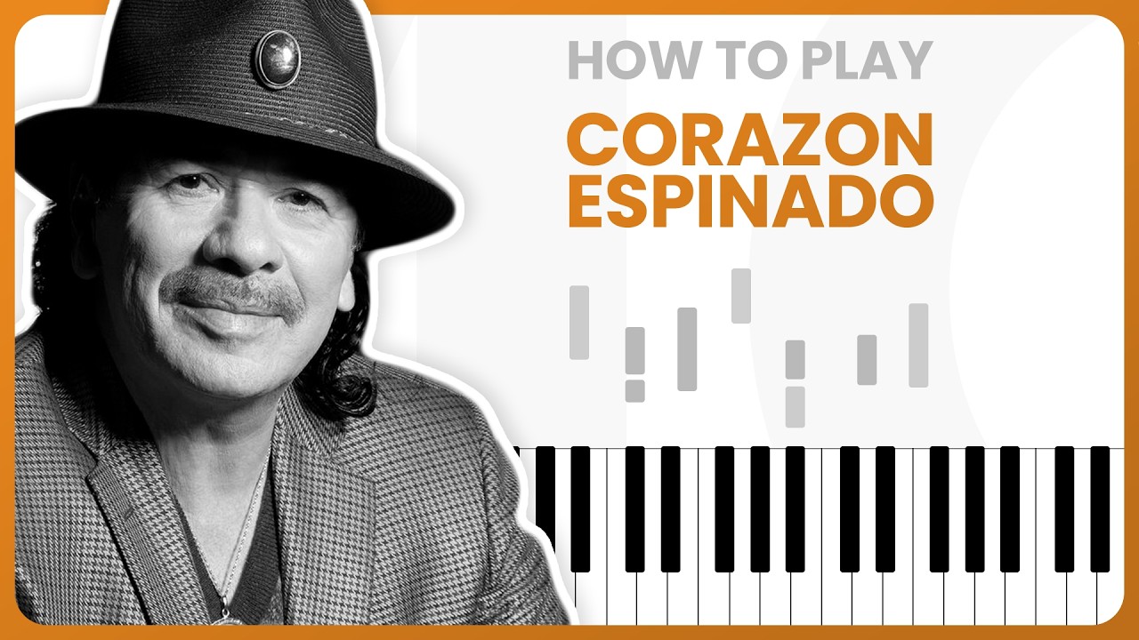 Corazon Espinado - Santana - PIANO TUTORIAL (Part 1)