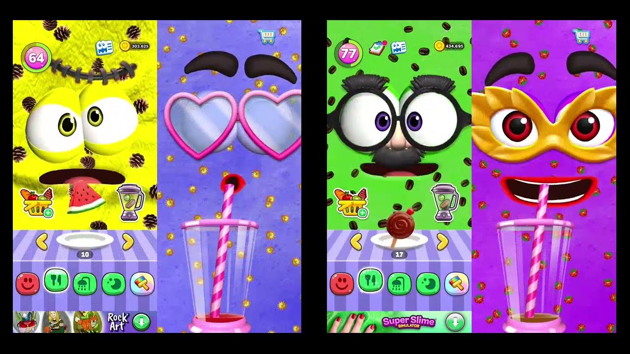 BRUNO My Talking Slime Pet Vs My Talking Slime Virtual Pet | Android game 