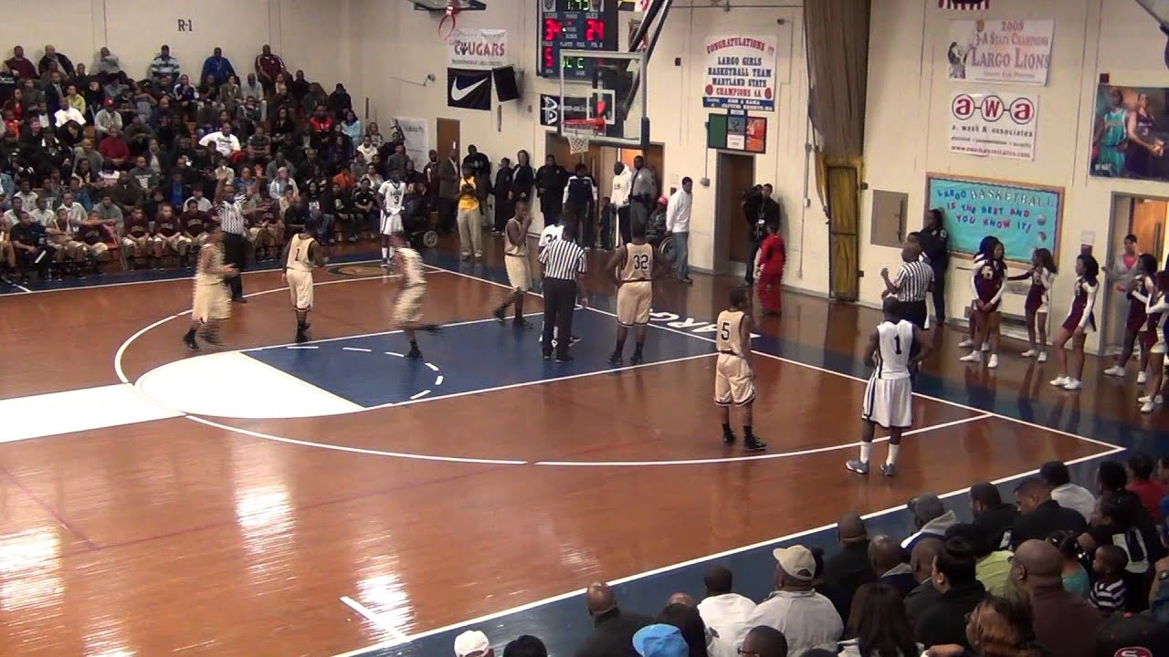 Largo Boys Basketball vs Douglass PG 3-3-2012