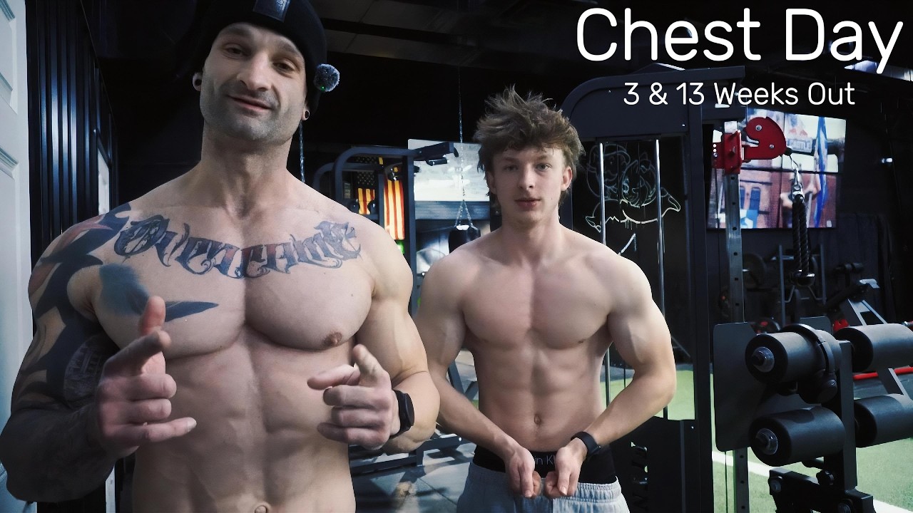 CHEST DAY | 3 & 13 WEEKS OUT