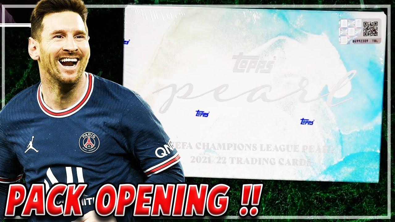 TOPPS PEARL 2022 CHAMPIONS LEAGUE PACK OPENING 😱🔥