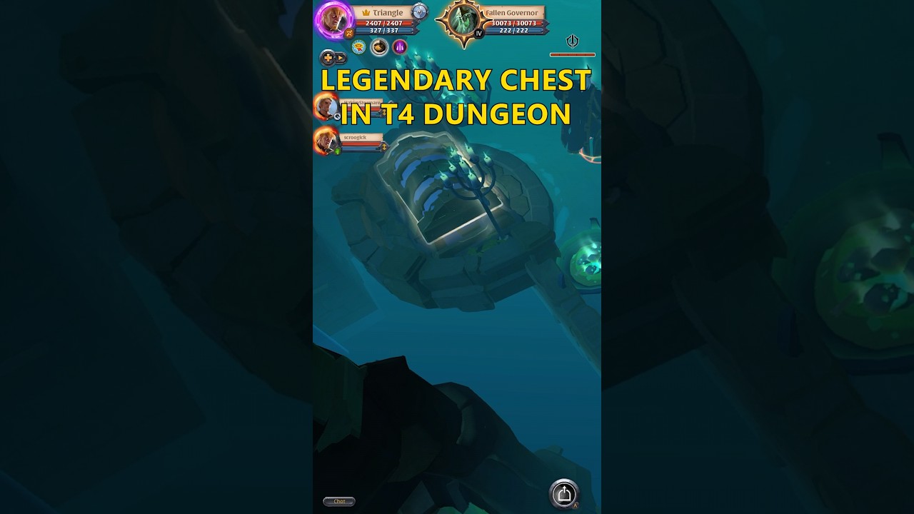 Too much loot! 💰 Legendary chest in T4 Group Dungeon. | Albion Online