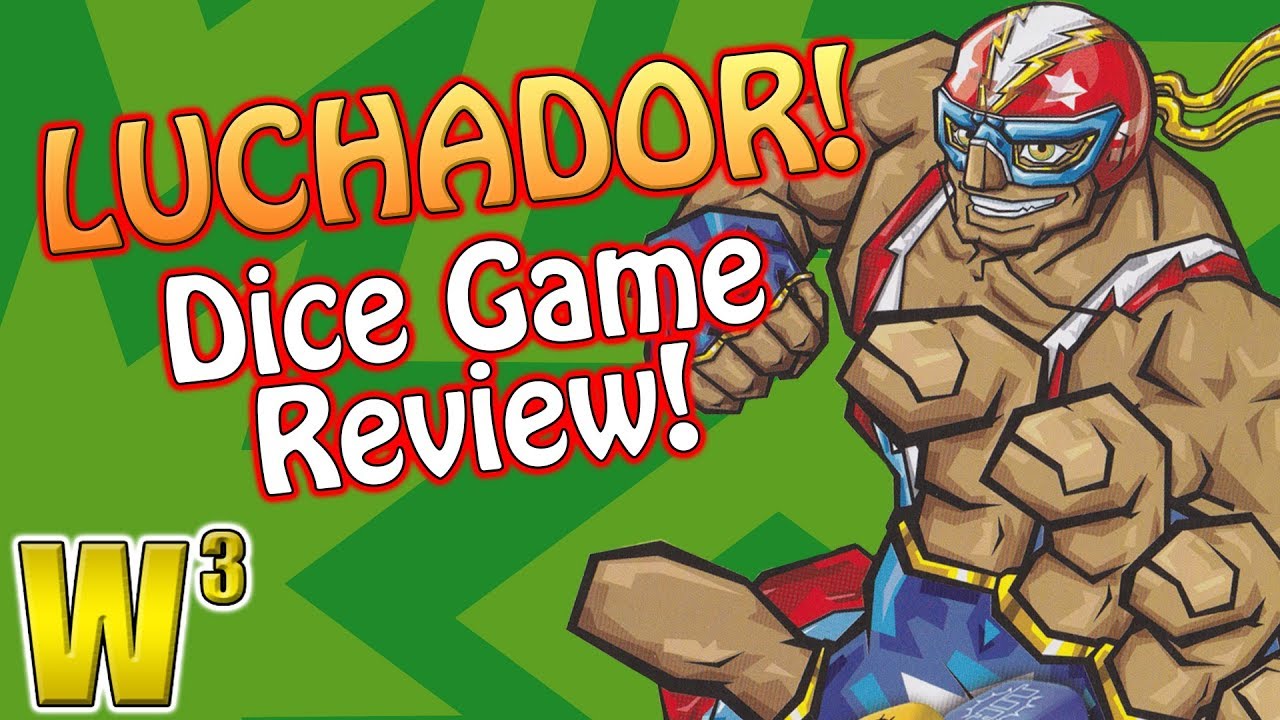 Luchador! Mexican Wrestling Dice Game Review | Wrestling With Wregret