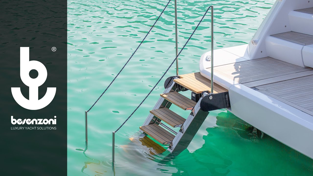 Ladder gangway for Yacht - Scala passerella SP 601 - Besenzoni