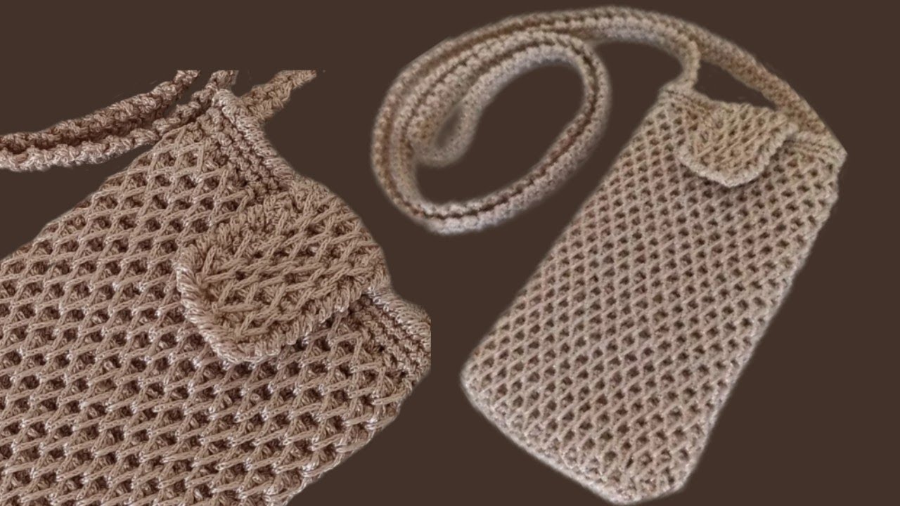 Mini çanta, telefon çantası,small bag, crochet bag