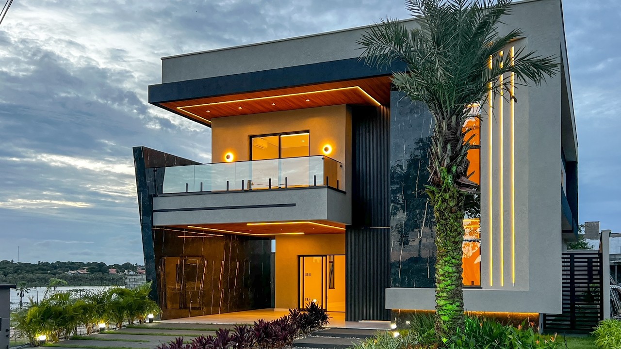 CASA COM ROOFTOP ? SEM ACREDITAR NESTA VISTA ! Conheça todos os detalhes deste TRIPLEX no RIVER LAKE