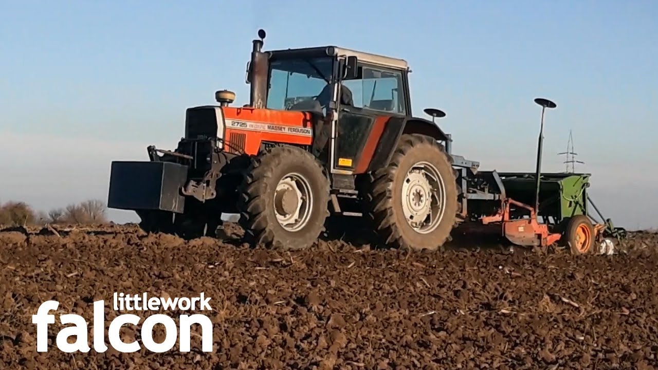 Direktna setva po oranju MF 2725 Amazone D7 30E