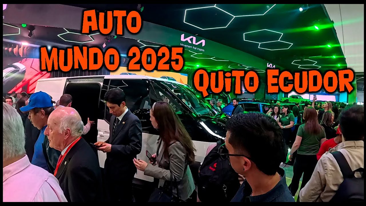 AUTOMUNDO   2025  PRESENTE  CON MAS DE 40 MARCAS AUTOMATRICES  EN QUTO  ECUADOR