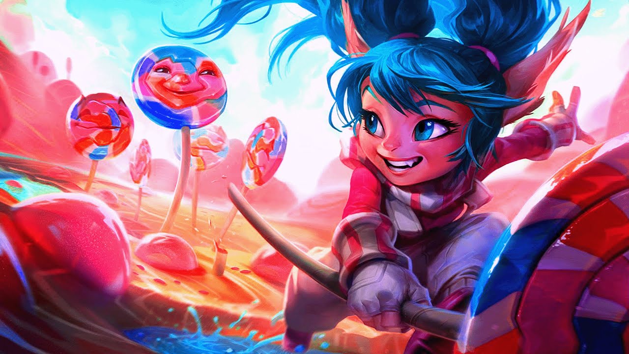 Рывки запрещены, поппи против талии / НАРЕЗКА СМУРФА / Поппи / LoL