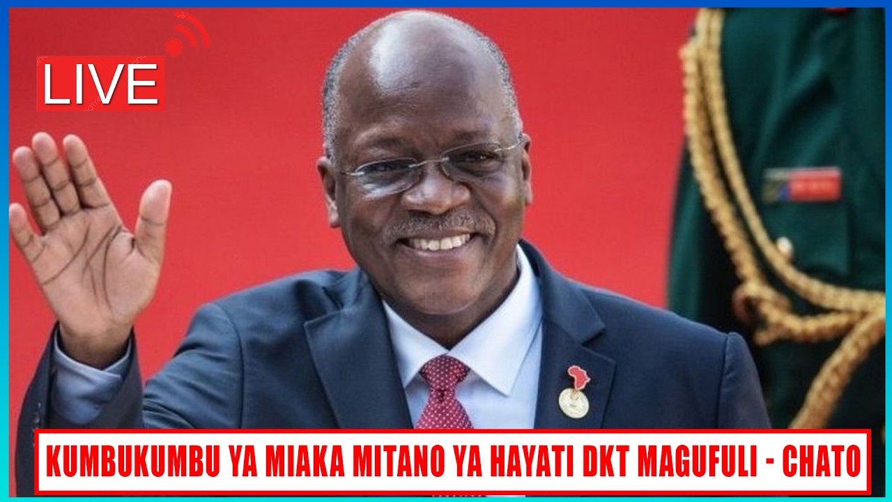🔴LIVE:MISA TAKATIFU YA KUMBUKIZI YA MIAKA MITANO YA HAYATI DKT. JOHN MAGUFULI