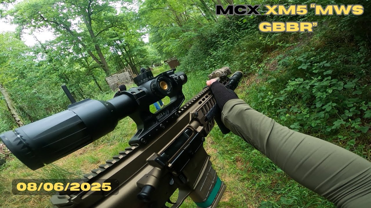 [ Airsoft ] 🇫🇷 | Première partie pour la XM5 MWS !!!! | 