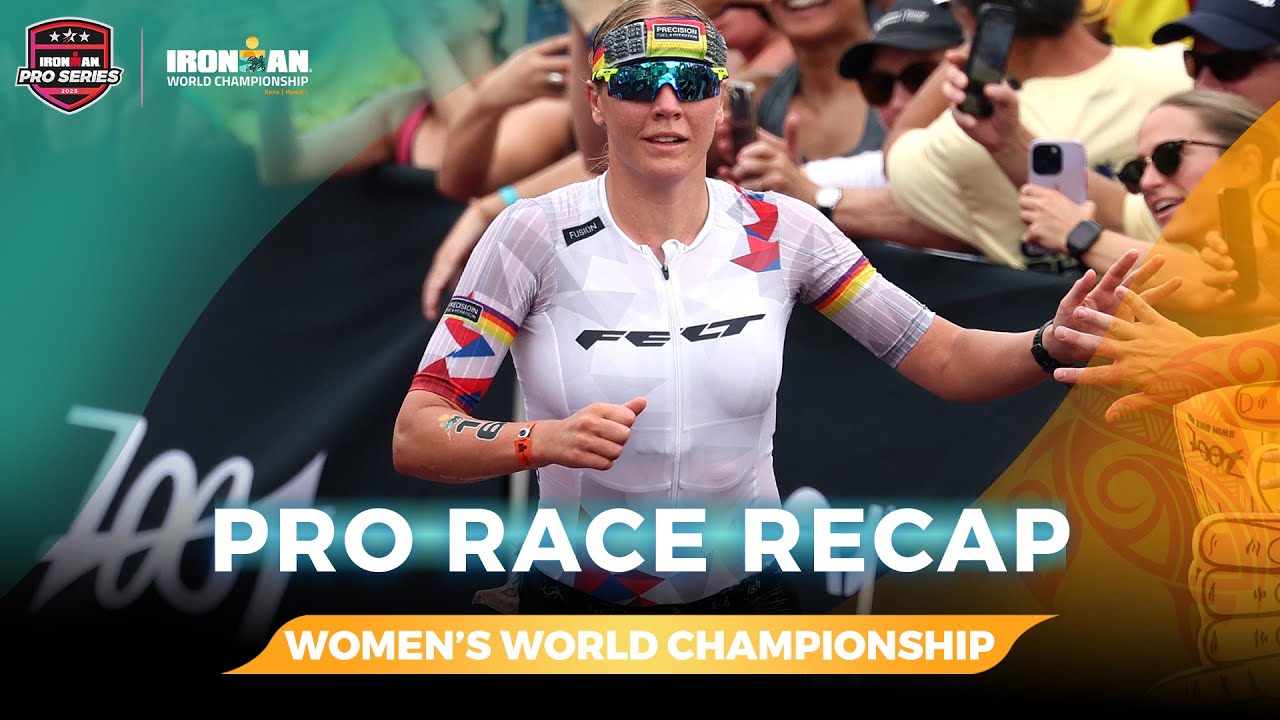 Повтор гонки Pro Race | Чемпионат мира IRONMAN 2025, Кона, женский заезд