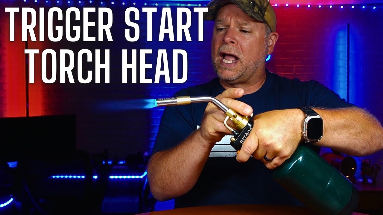 Propane Torch Head |  Trigger Start Mapp Gas Torch