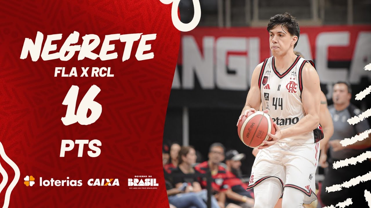 Inteligente! | Alex Negrete em Flamengo x Conta Simples Rio Claro | NBB CAIXA 2025/26