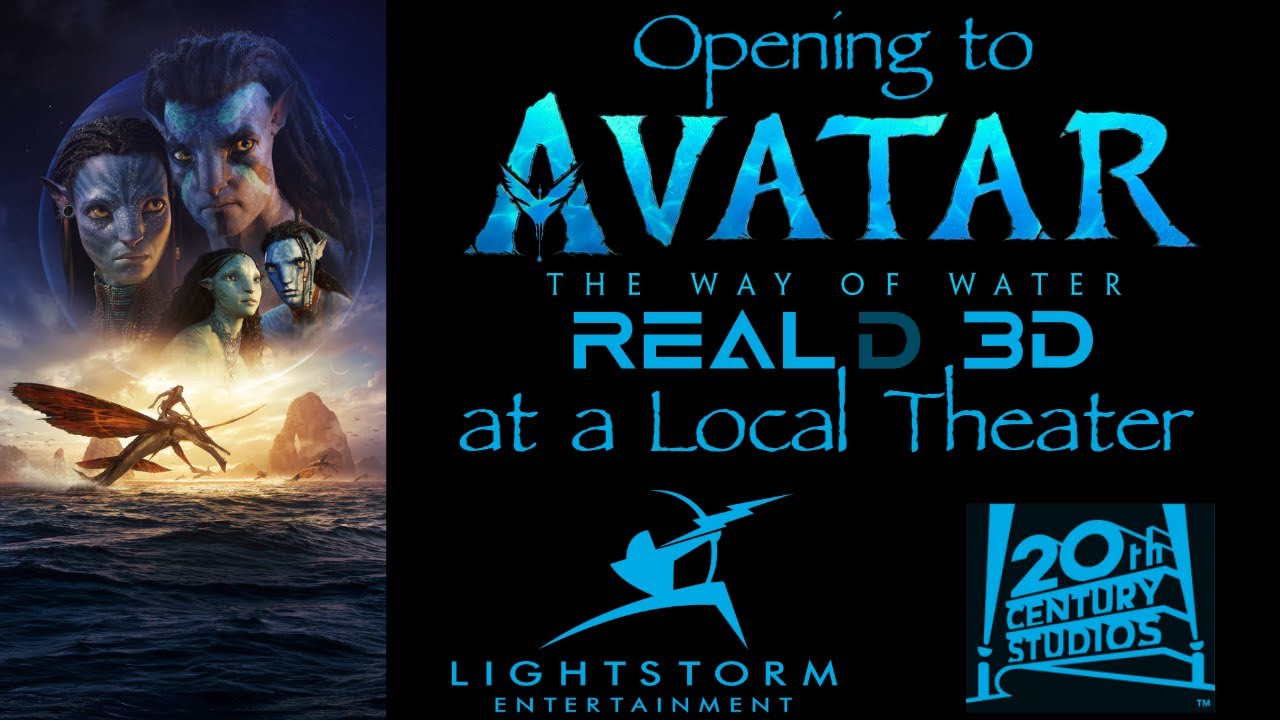 Opening to Avatar: The Way of Water (3D Re-Release) 2025 Local Theater