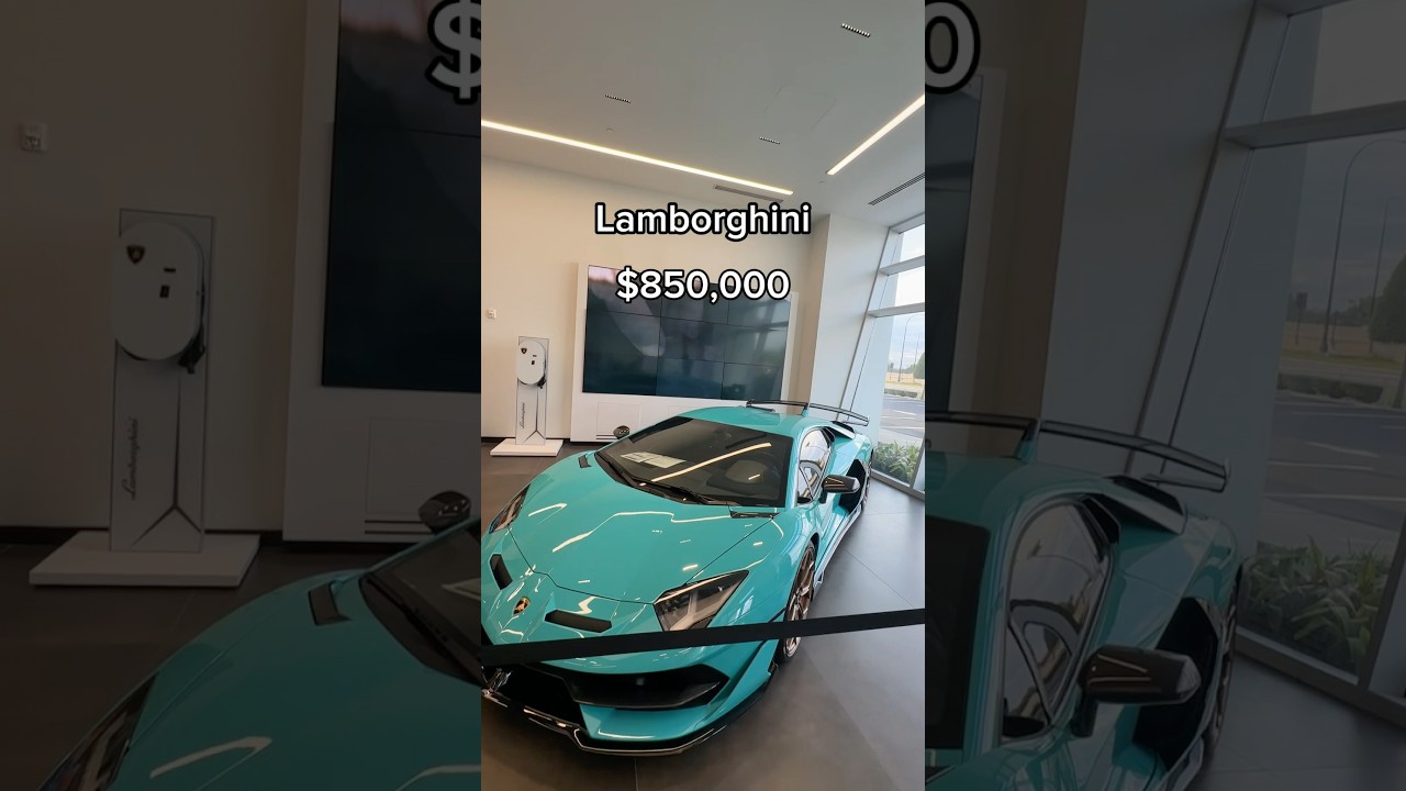 Inside the Lamborghini Dealership In Orlando!
