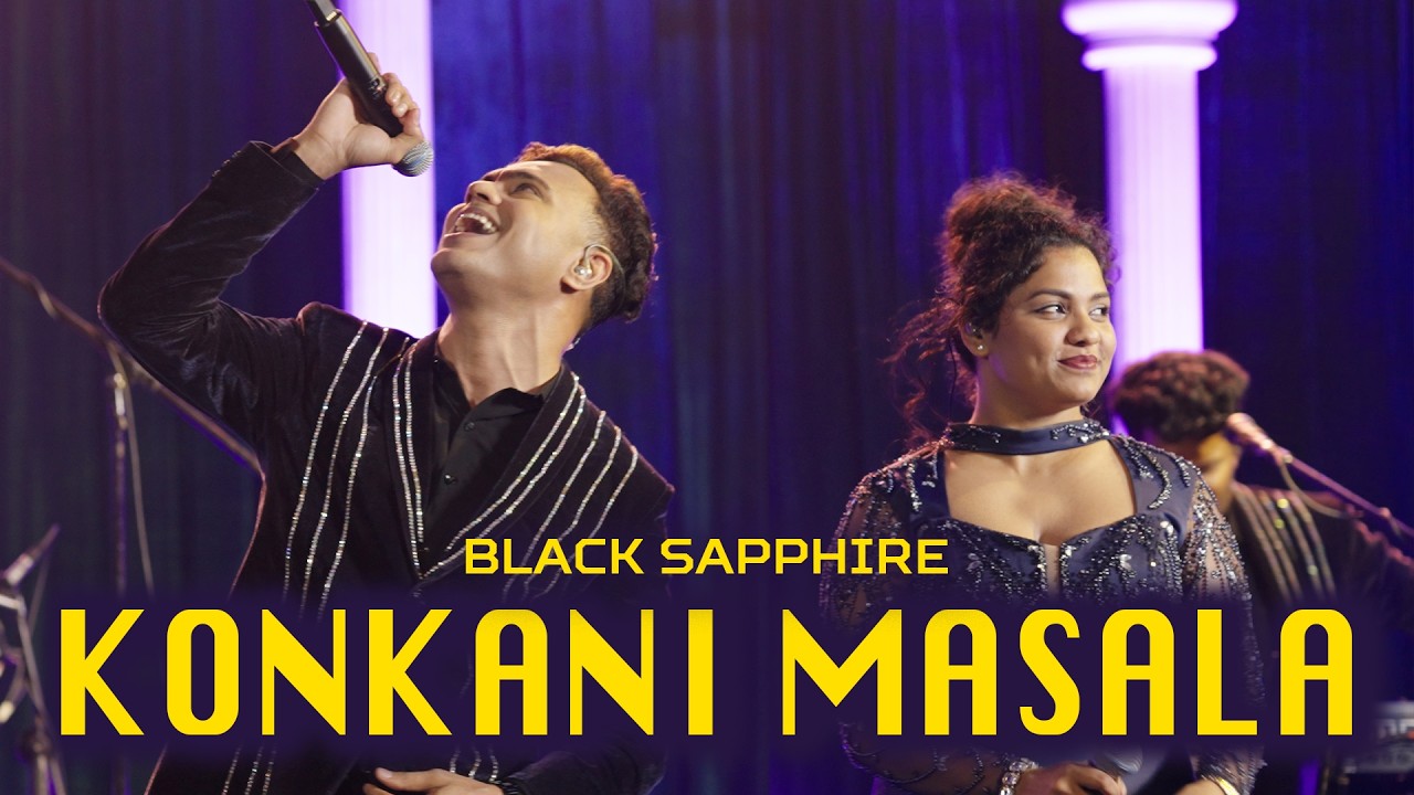 Konkani Masala - Black Sapphire Band | Baila Konkani Songs Medley 2025