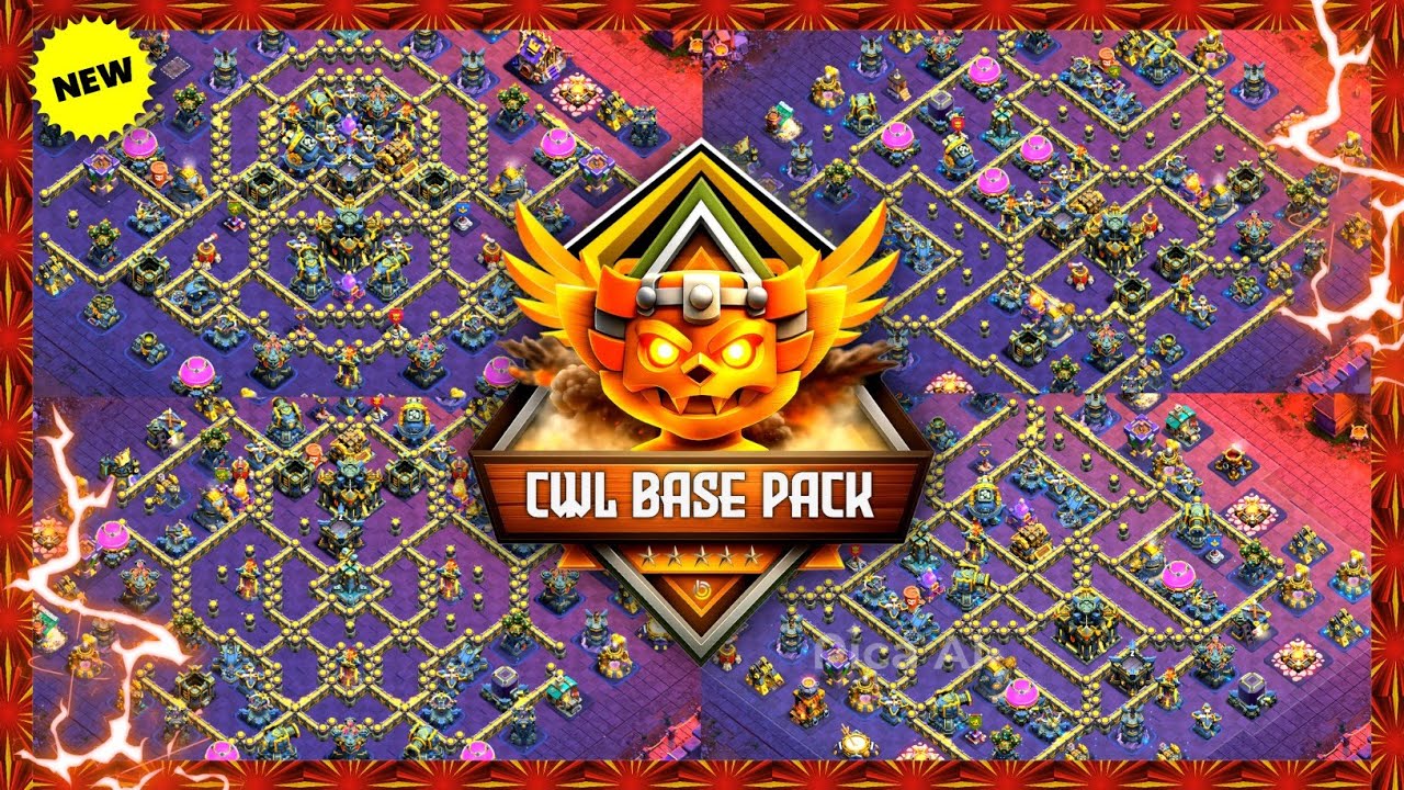 *НОВАЯ БАЗА TH17 CWL* ССЫЛКИ | ЛУЧШИЕ БАЗЫ ANTI 2 STAR WAR И LEGENDS LEAGUE В CLAY OF CLANS