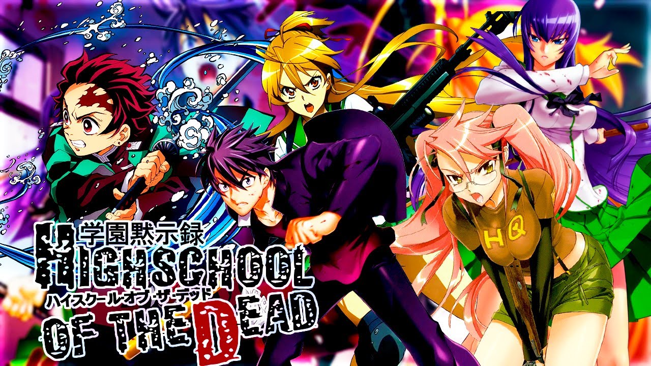 Tanjiro en High School of the Dead Cap 1 FanFic