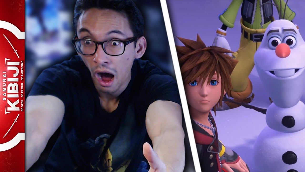 WHAT?! - Kingdom Hearts 3 Frozen Trailer Reaction (2018)