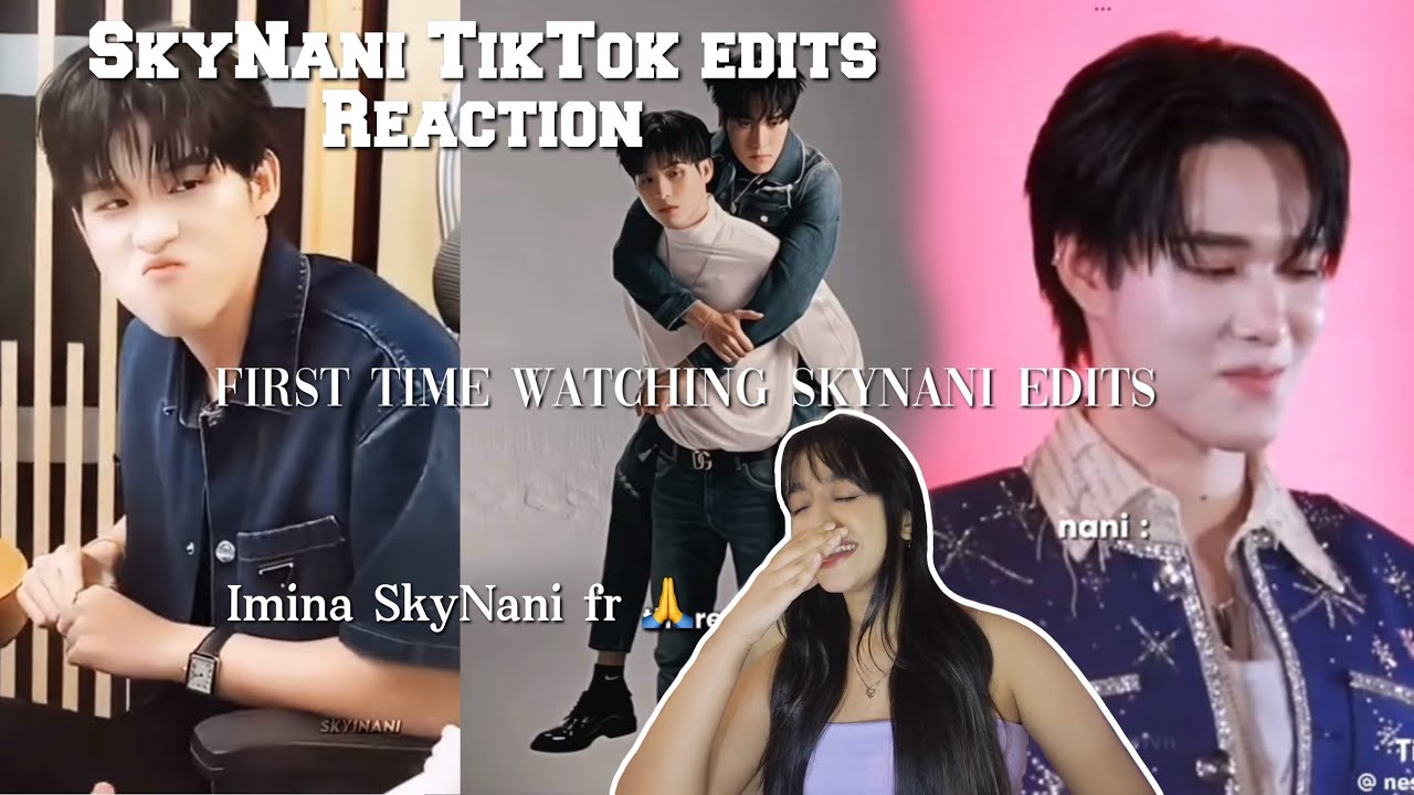 SkyNani TikTok Edits | First Time Watching SkyNani outside of High School Frenemy! | REACTION