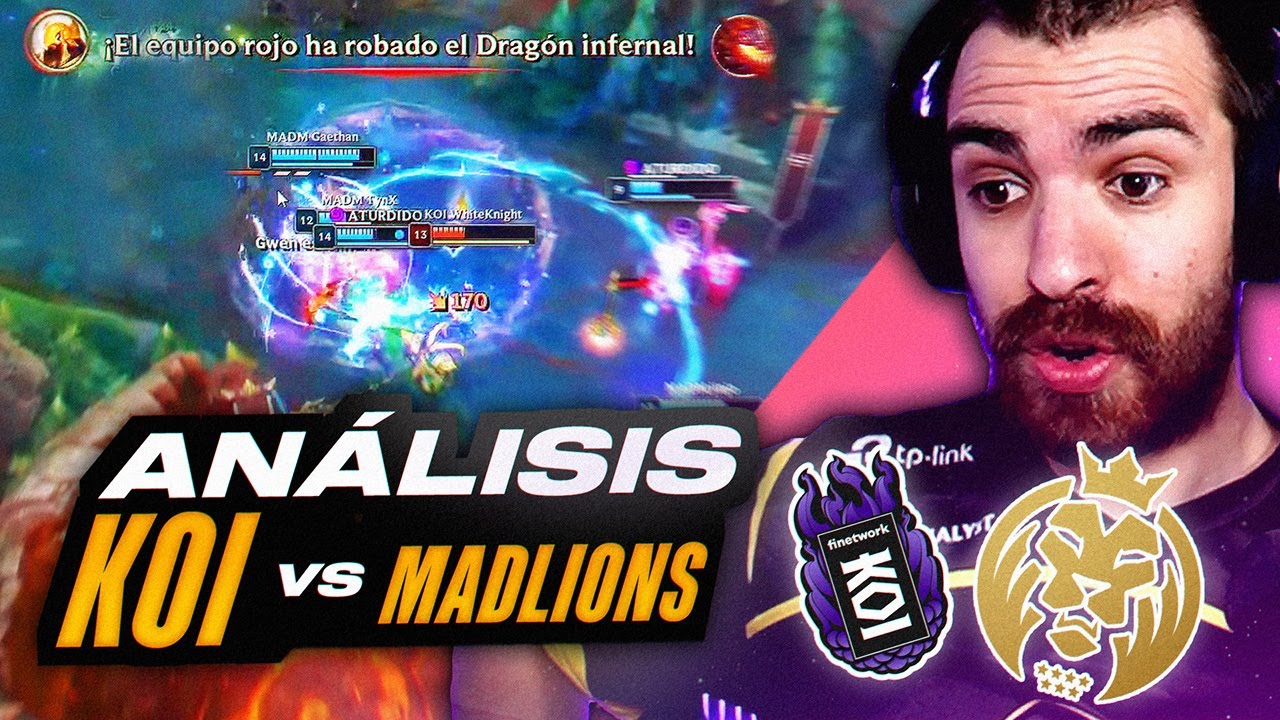😨 &iquest;QUE HA PASADO en el KOI vs MAD LIONS? &iquest;FALLO EN EL DRAFT, EN LA EJECUCI&Oacute;N? APOYAR para MEJORAR