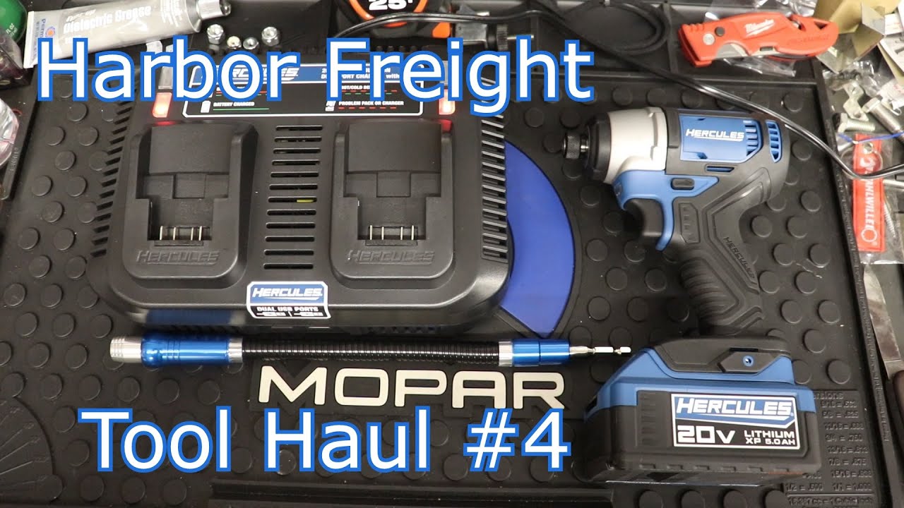 Harbor Freight Tool Haul #4: Hercules Edition