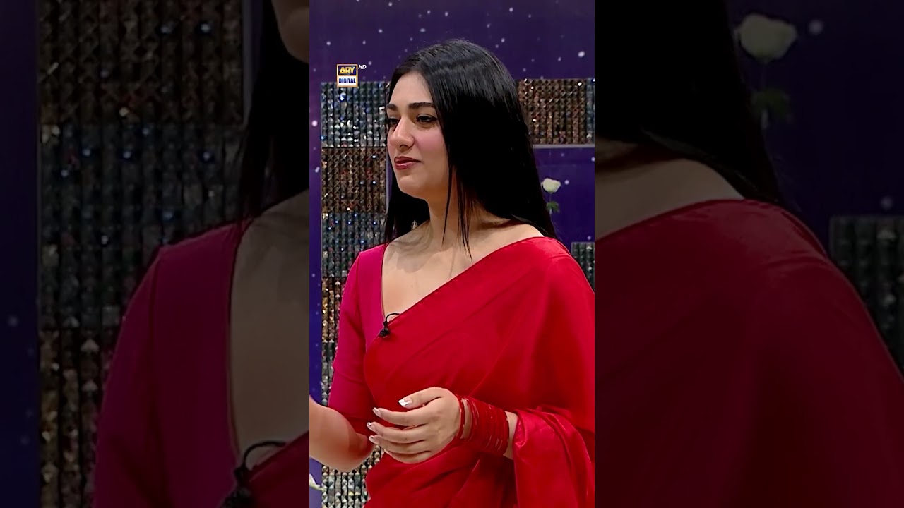 How would Falak react if someone stared at Sarah Khan? 🙄 #SarahKhan #NidaYasir #FalakShabir #Shorts