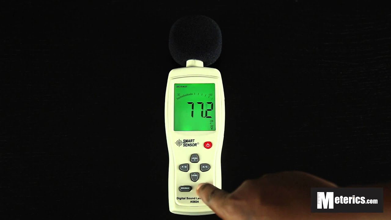 Smart Sensor AS824 Digital Sound Level Meter Review