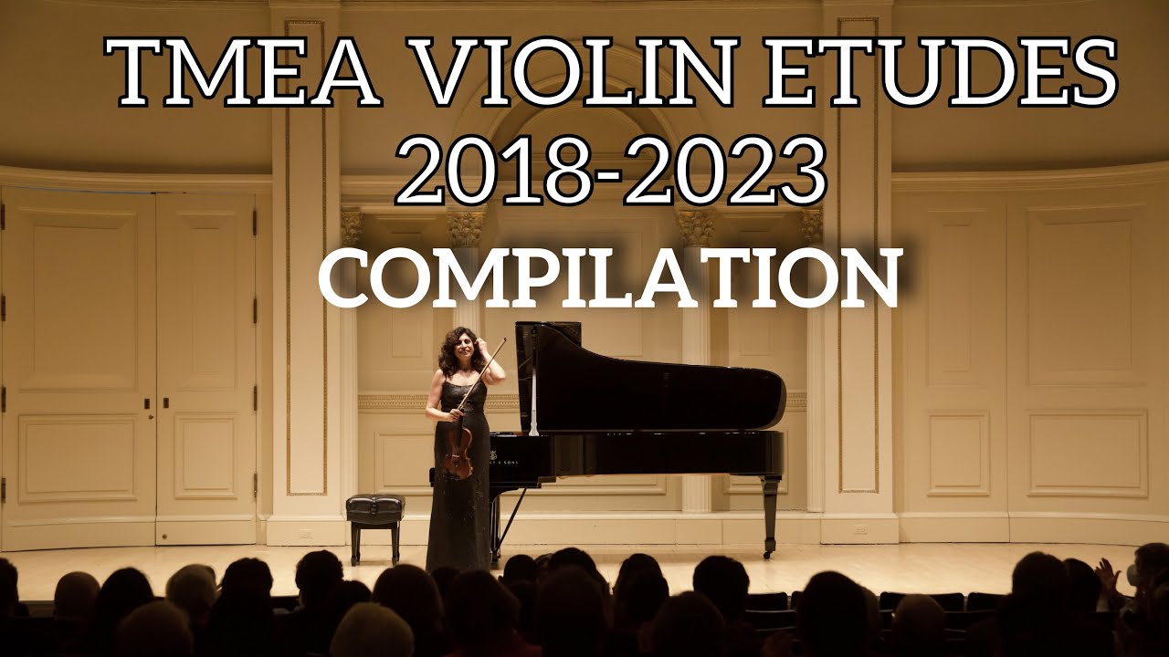 5 years of TX ALL STATE Violin etudes || Jump start your upcoming TMEA Audition Prep!