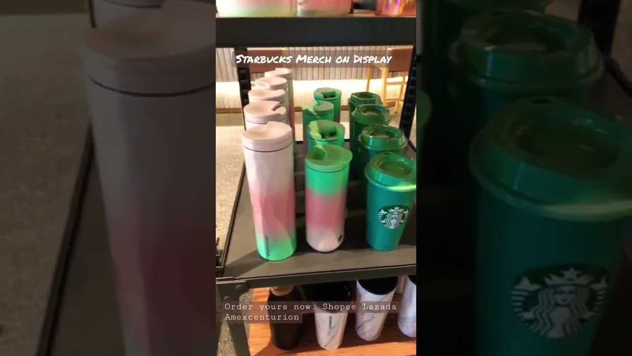 Starbucks Merch Display