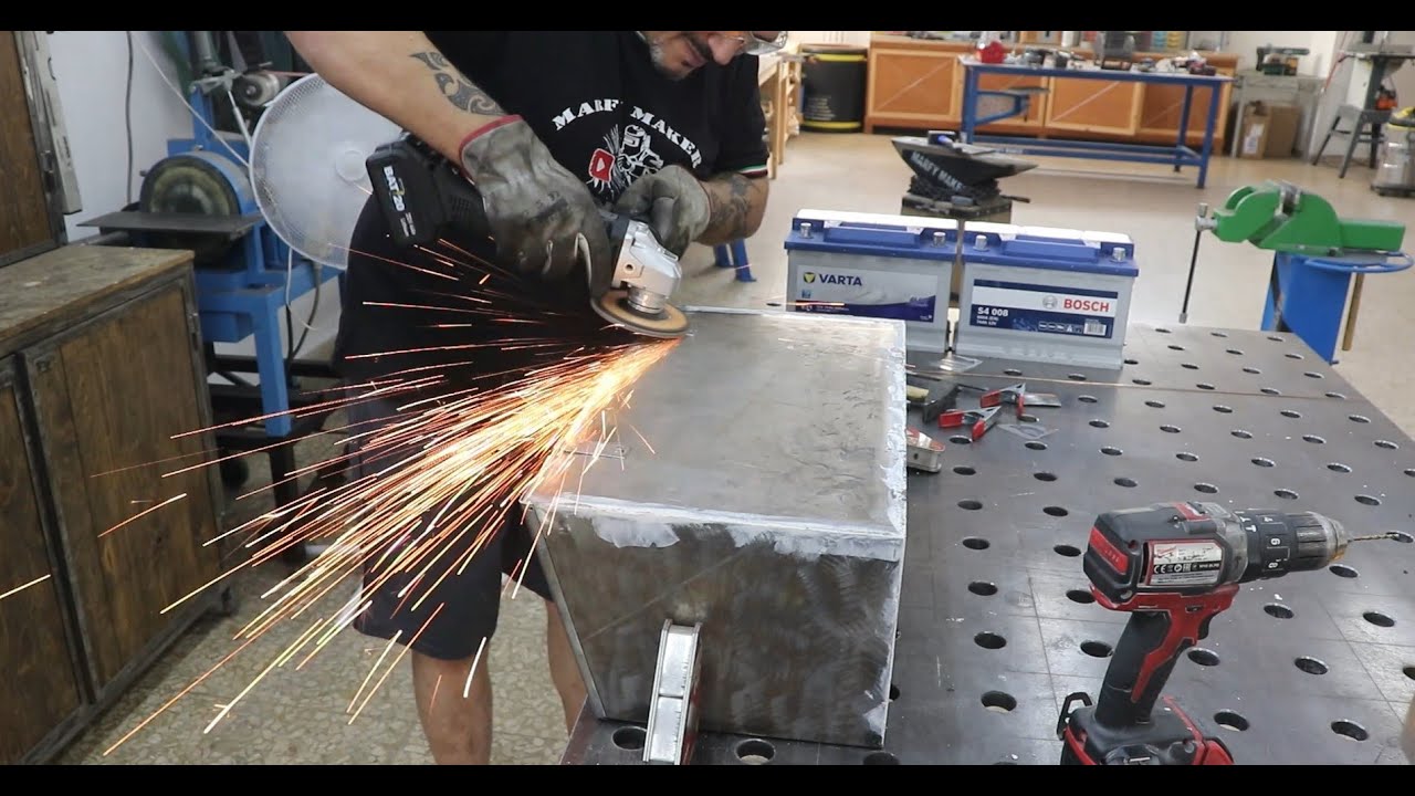 Forklift Battery Compartment Part three   - Muletto Elevatore Vano batteria Terza Parte