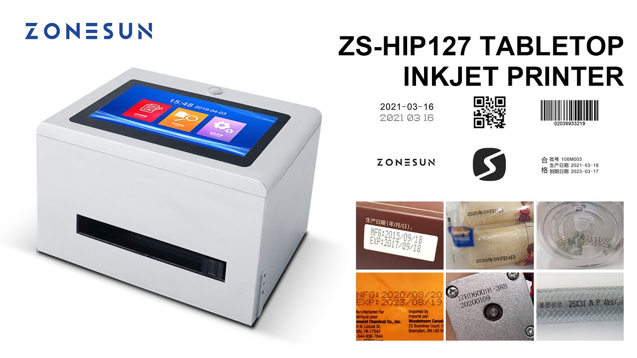 How To Use Tabletop Inkjet Date Coding Machine