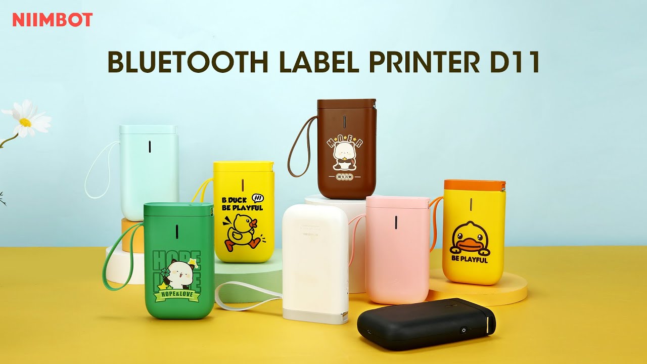 NIIMBOT Wireless Bluetooth Thermal Label Printer D11 for at Home Businesses