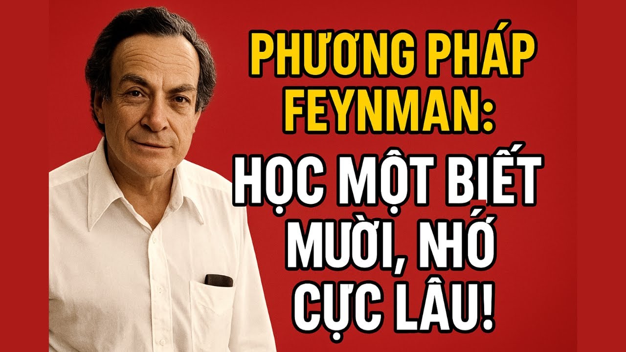 Phương Pháp Feynman Học Một Biết Mười, Nhớ Cực Lâu!