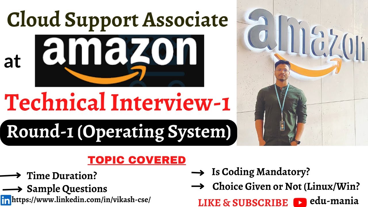 Cloud Support Associate Technical Interview-1| 30+ Interview Questions| Amazon| CSA Experience | AWS