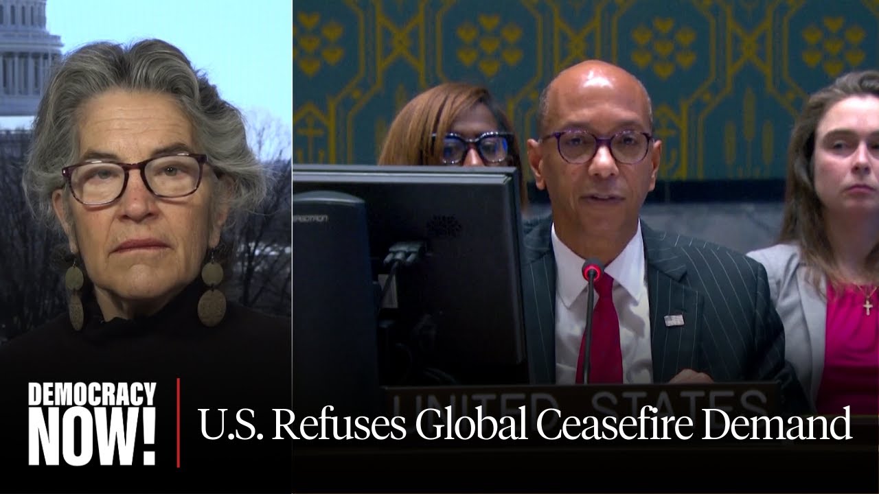 “The U.S. and Israel Stand Alone”: World Demands Ceasefire as Gaza Death Toll Tops 20,000