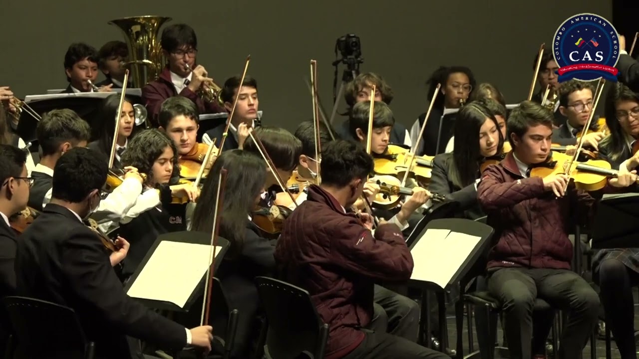 CAS Senior Symphony Orchestra Great moments 2020 2023 - Colegio Colombo Americano CAS