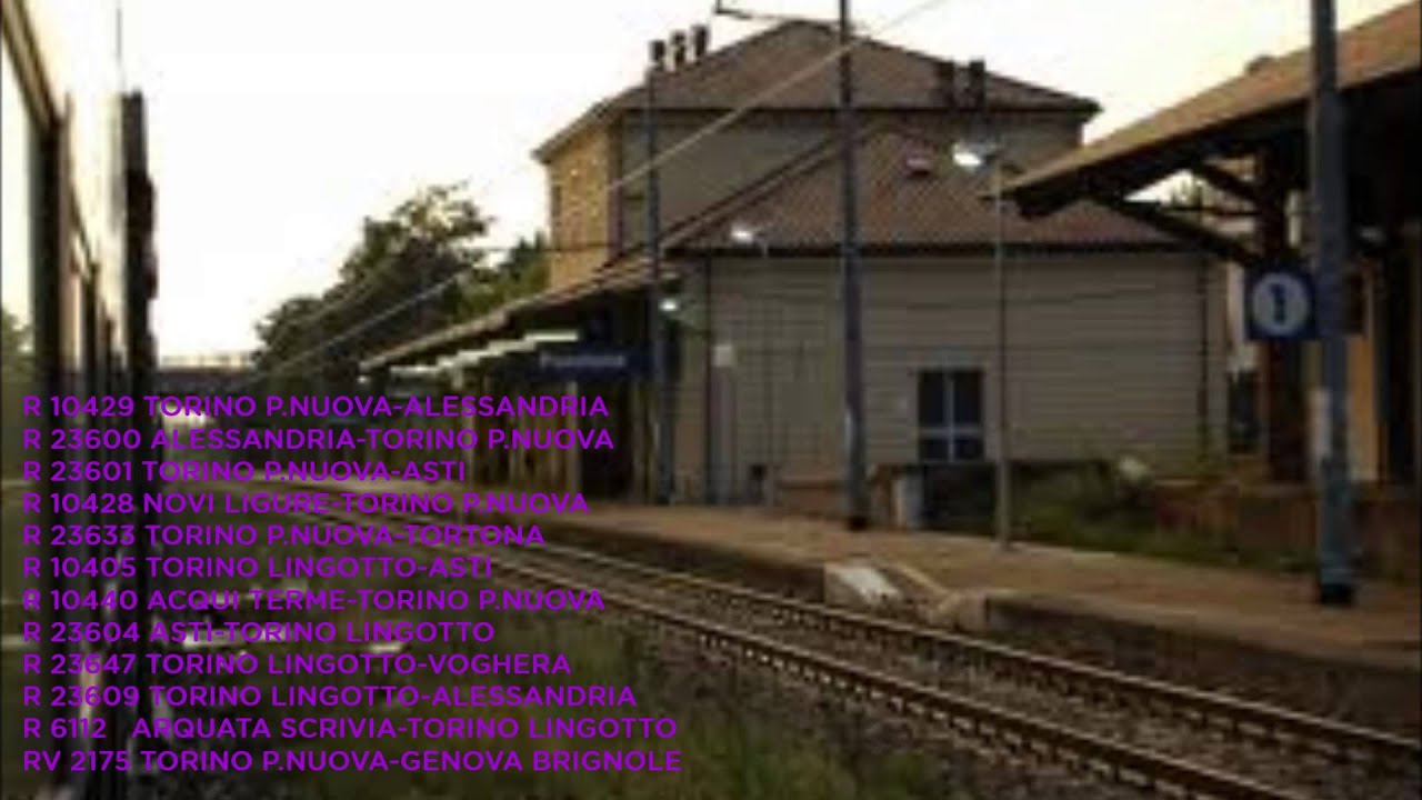 Annunci alla Stazione di Pessione