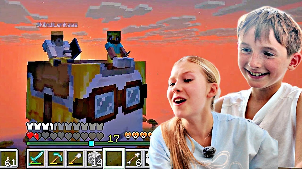MINECRAFT Z LENKĄ #5 LATAMY  HAPPY GHASTEM