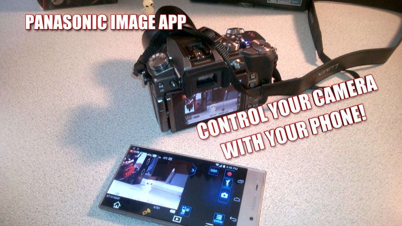 Control Panasonic G7 w/Smartphone App - Remote Shooting and More!