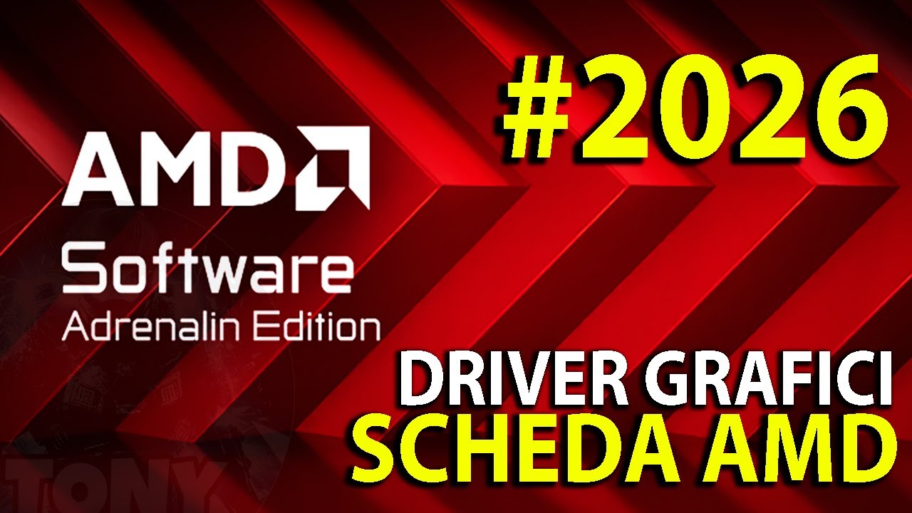 Come scaricare i DRIVER GRAFICI AMD per la schede grafiche amd - TUTORIAL
