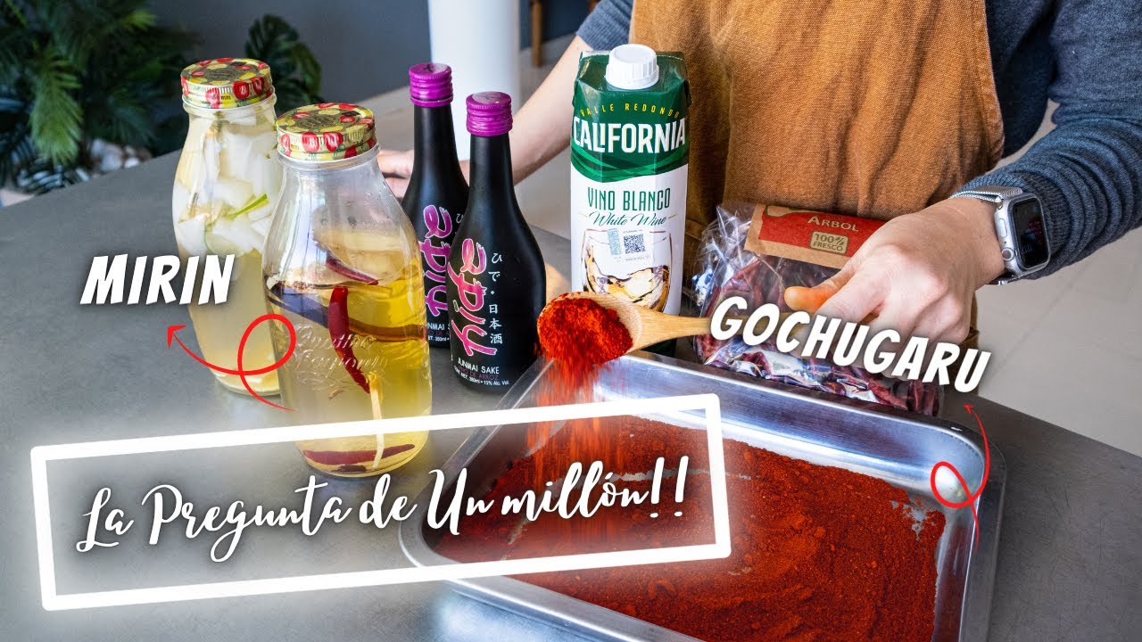 Mirin y Gochugaru CaseroㅣComo Preparar Gochugaru y Mirin en Casa!
